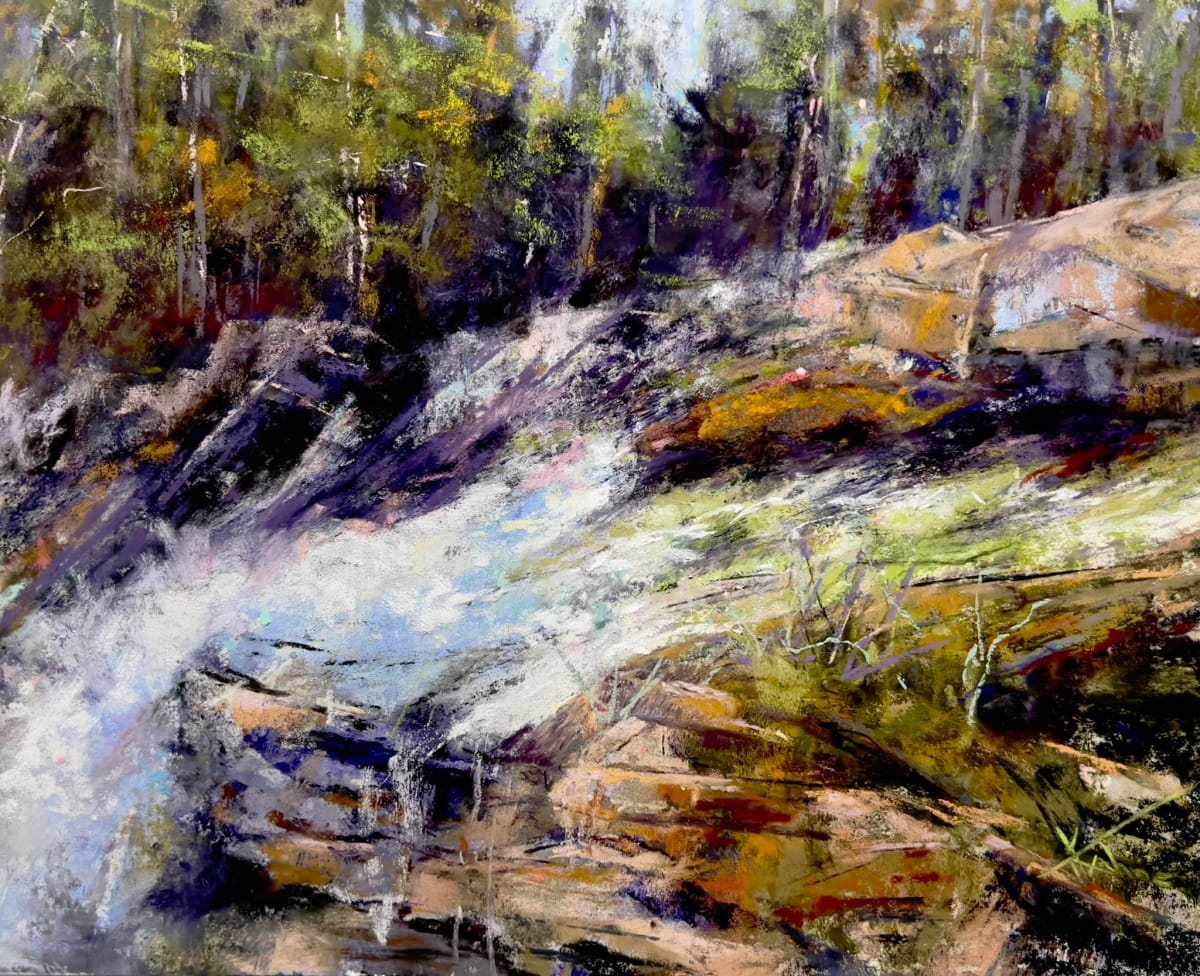 Singing Down the Canyon by Kahne Smith  Image: “These rocks have not been stained by the foot of man. Here is an ecstasy of water and wild melody.”  Norman Maclean, A River Runs Through it