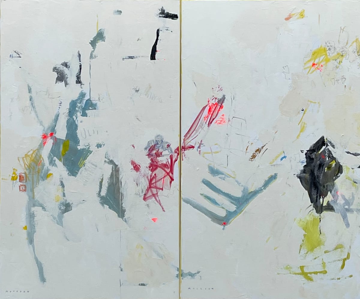 Memories of a joyful childhood diptych 