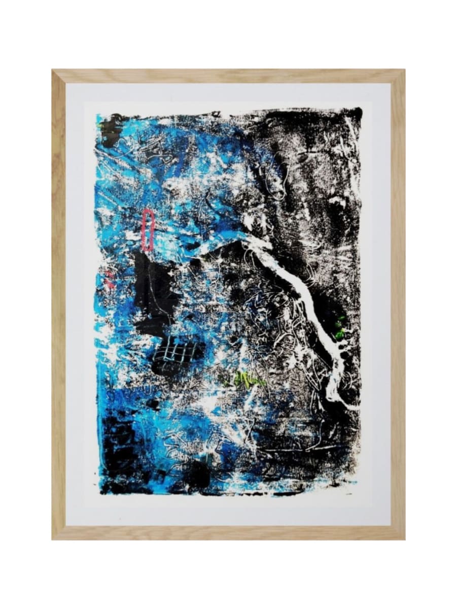 Into the deep, in Monoprints by Mariana Horgan 