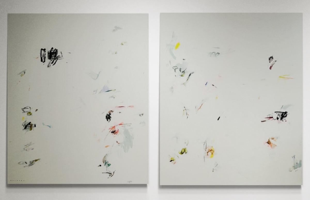 “The flow of life” diptych by Mariana Horgan 