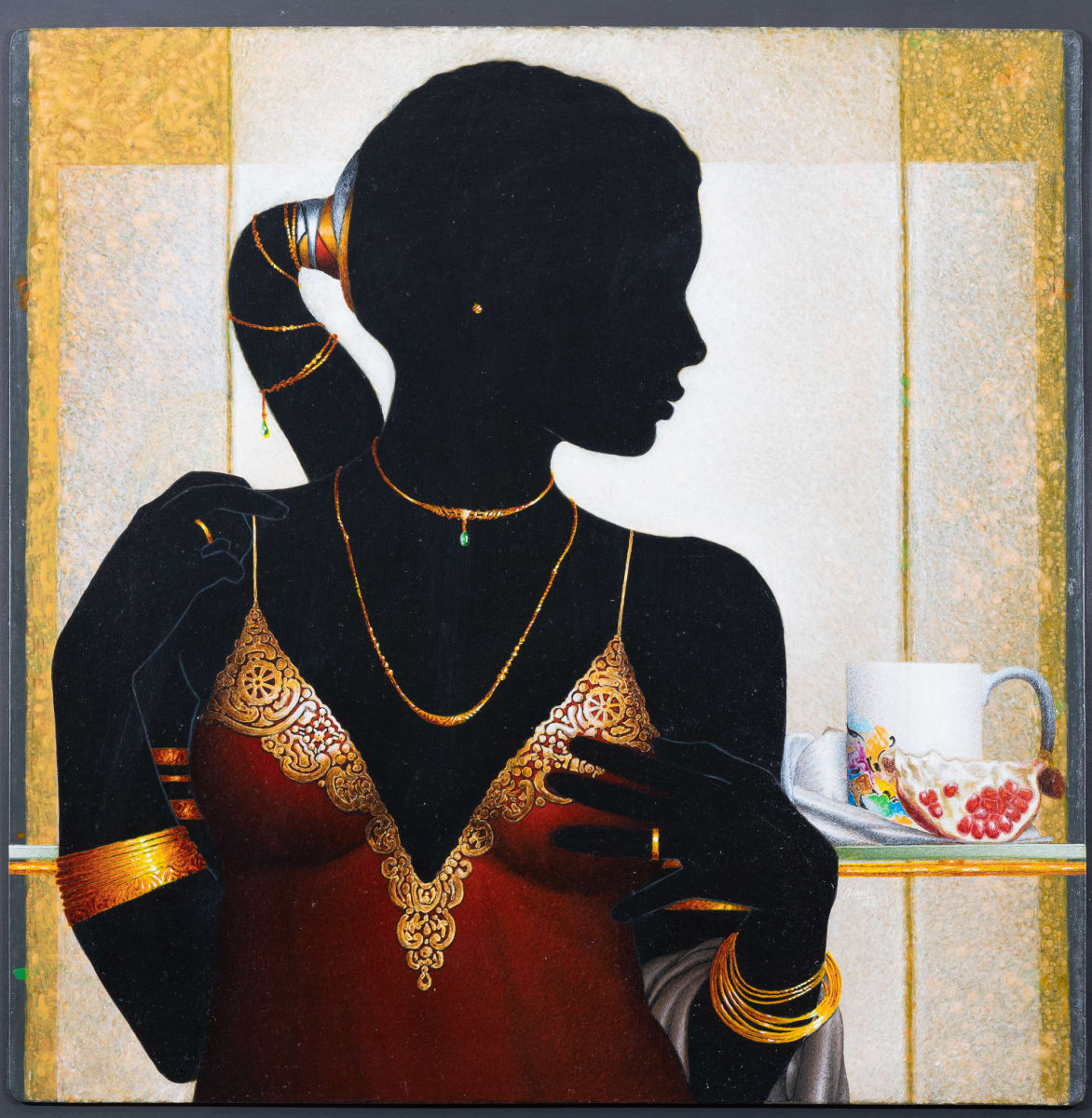 PORTRAIT ELEGANT LADY by EMILCAR SIMIL, Image 1.