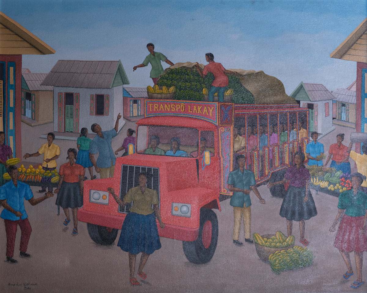 TRANSPORTATION TRUCK by AMERLIN DELINOIS, Image 1.