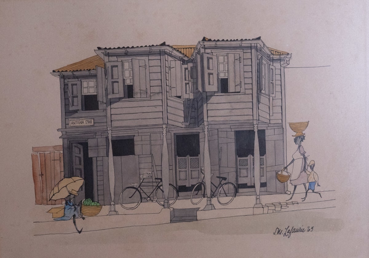 OLD TOWN SCENE by L.M. LAFORIE, Image 1.