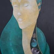 PORTRAIT OF WOMAN (SILVA COLLECTION) by BERNARD SEJOURNE 
