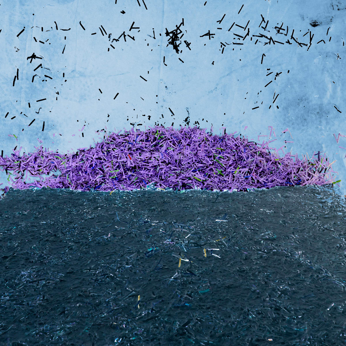 Purple Paper Island by Eric Oliver 