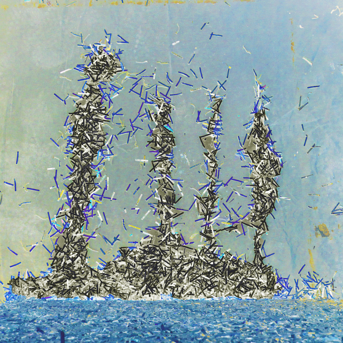 Blue Gray Berg by Eric Oliver 