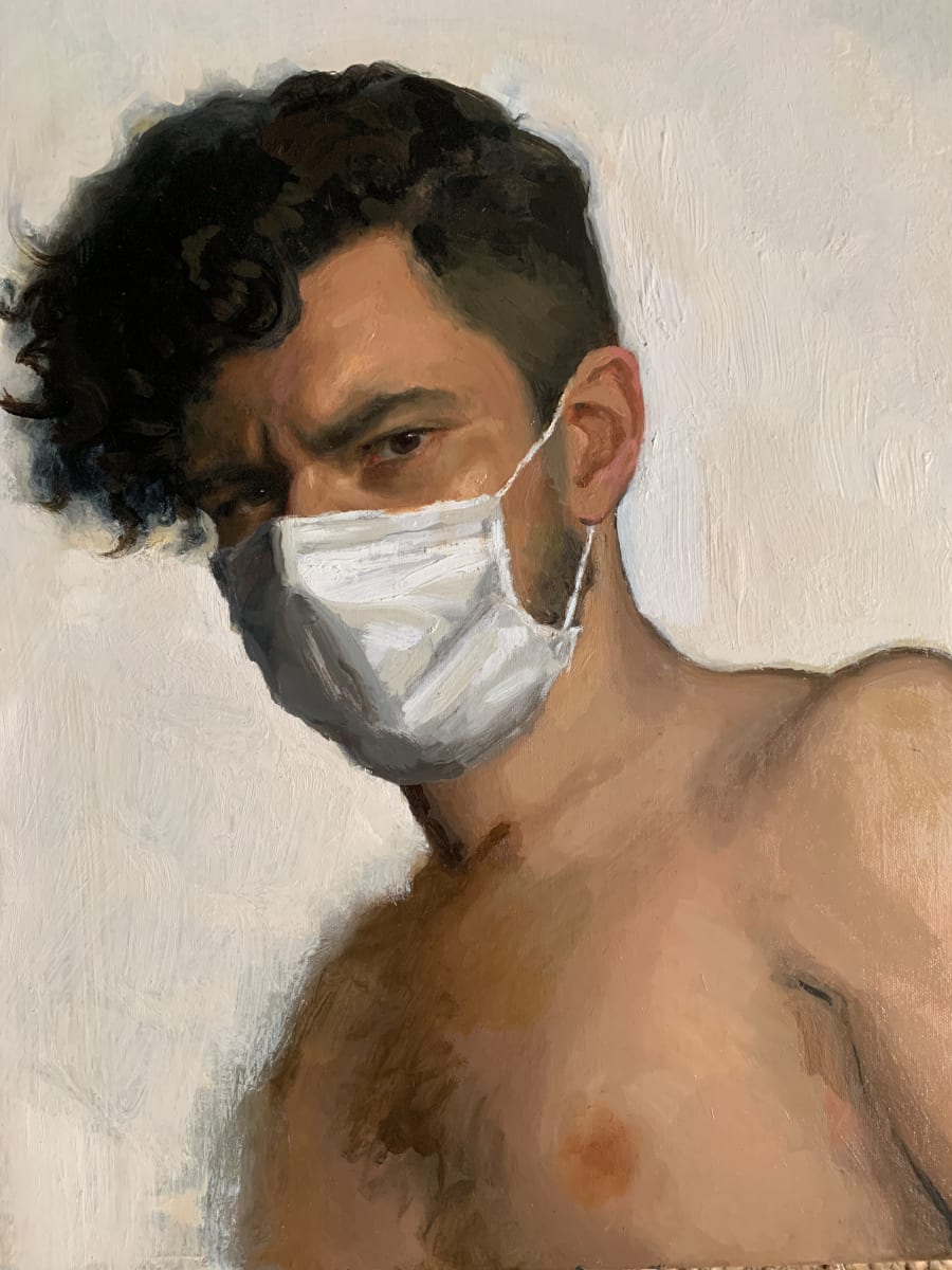 Work In Progress: Self Portrait during Social Distancing by Brendan Fitzpatrick 費博東 