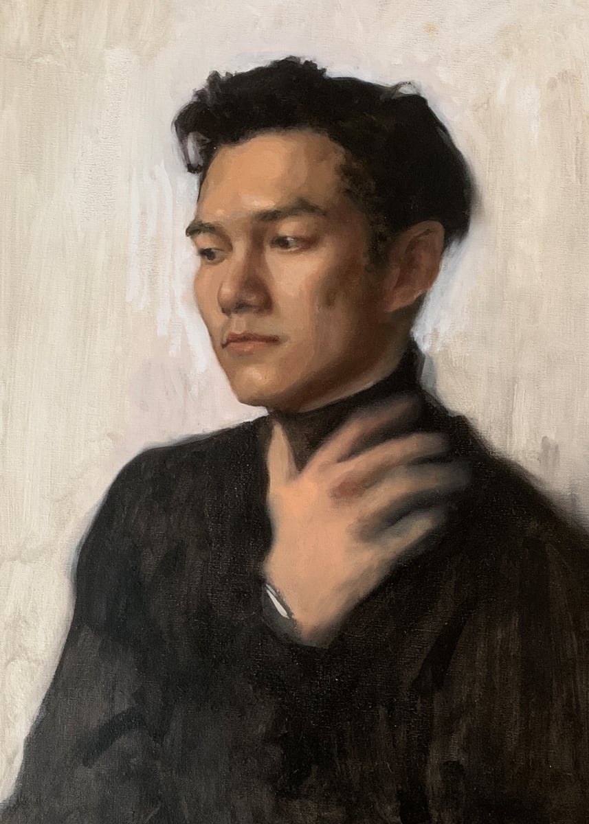 Work In Progress: Portrait of Chris as a Young Man. by Brendan Fitzpatrick 費博東 