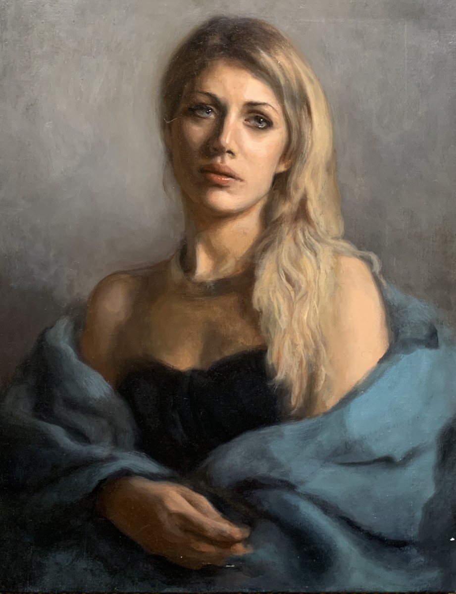 Federica in Tears by Brendan Fitzpatrick 費博東 