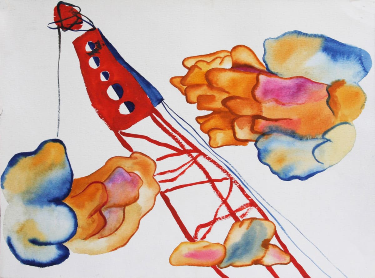 Persian rocks and crane by Natalya, Image 1.