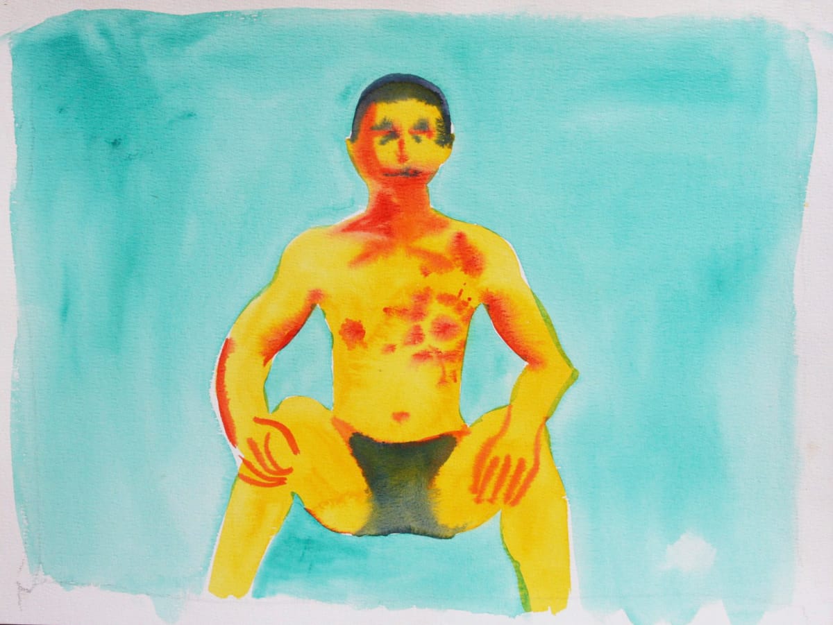 study for self portrait, Image 1.