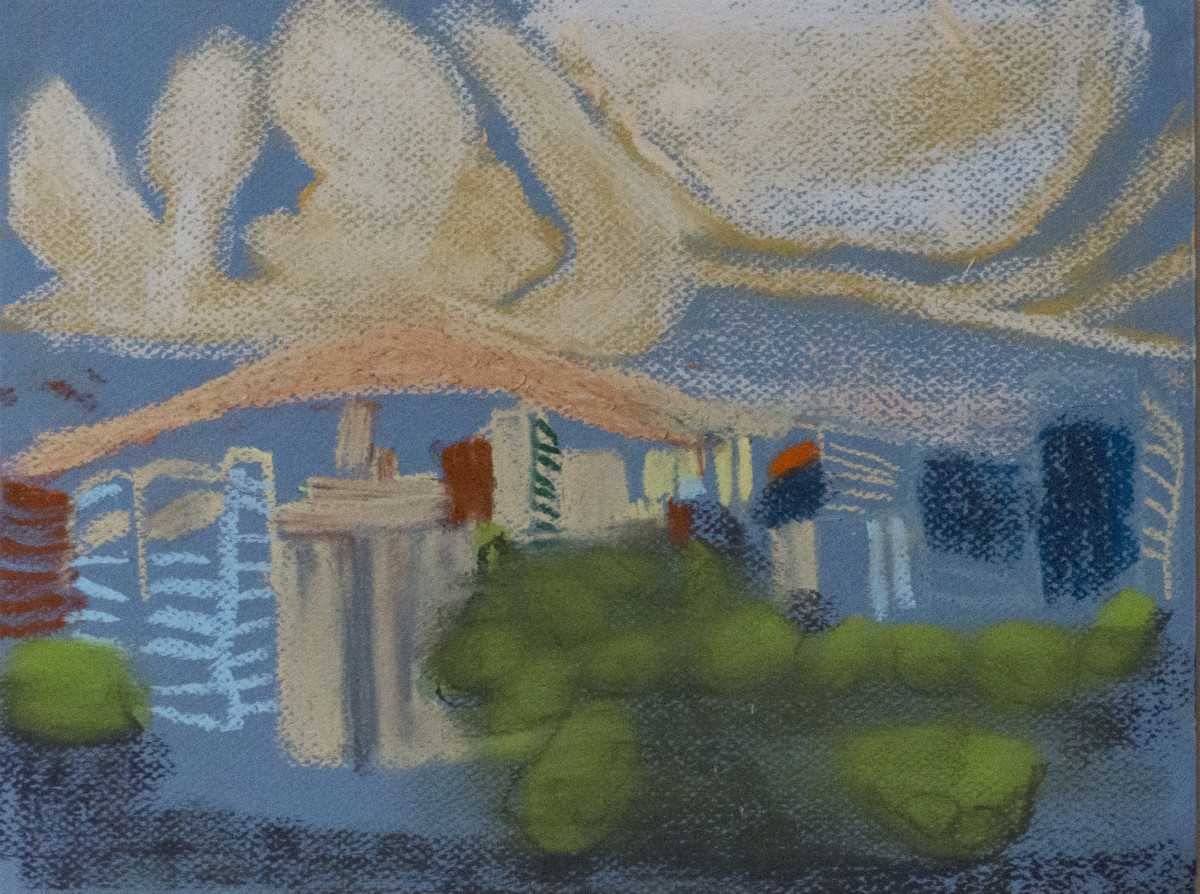 Yellow clouds 5 by Natalya Critchley 