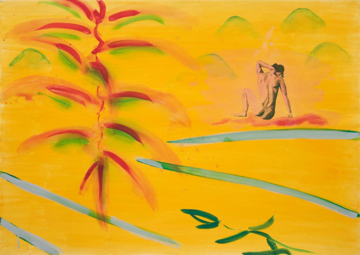 Figure and plantain flower by Natalya, Image 1.