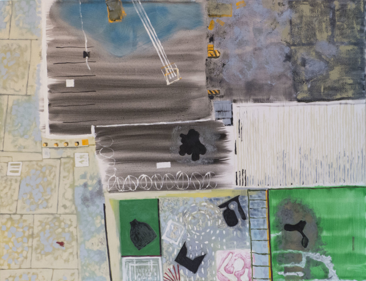 Workshop and petrol station by Natalya Critchley 