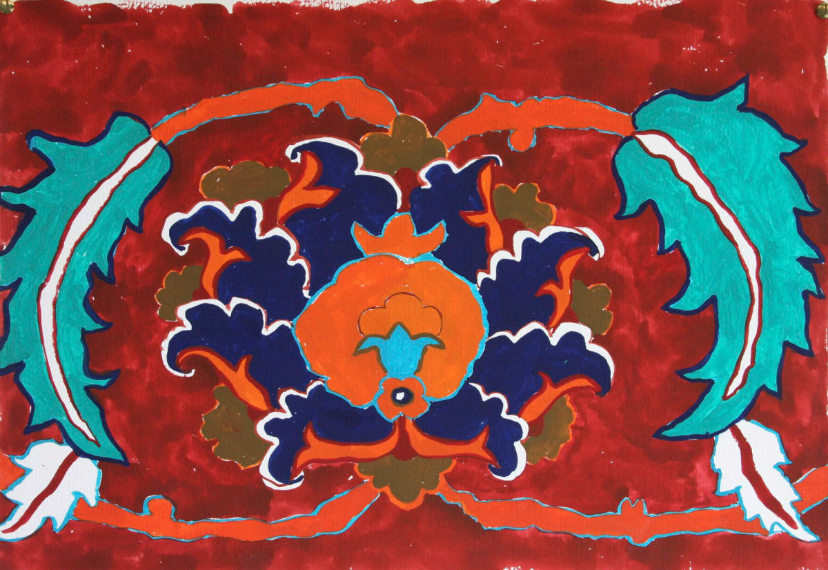 Orange flower, Image 1.