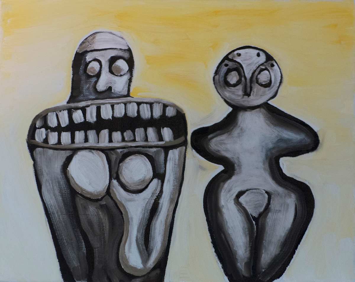 Two figures by Natalya, Image 1.