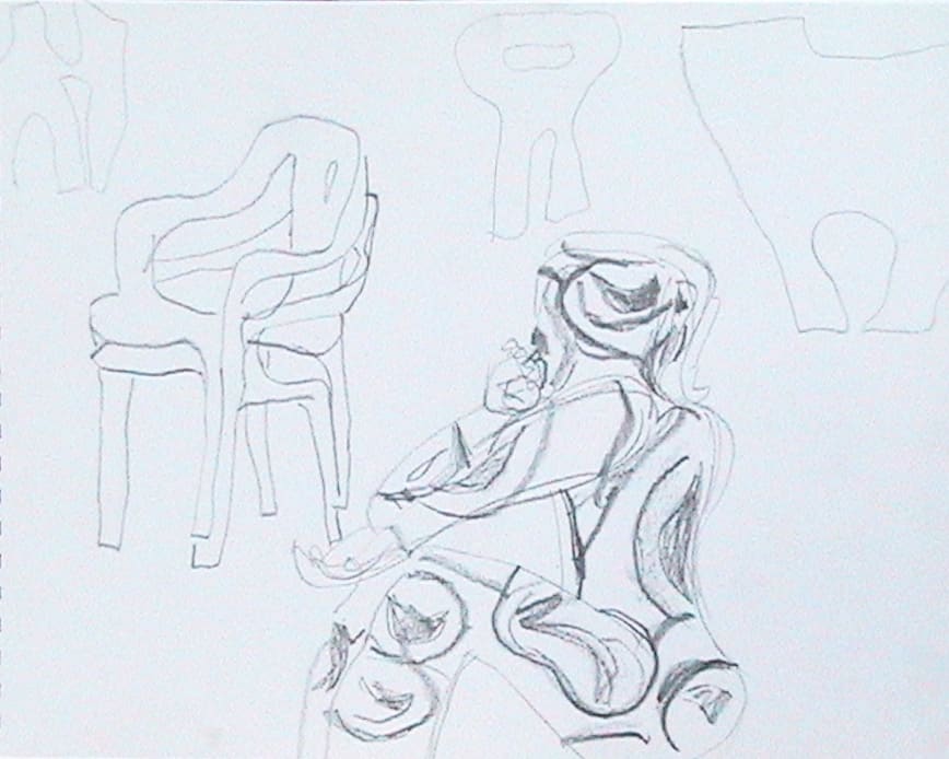 Venus on the terrace 2, Image 1.