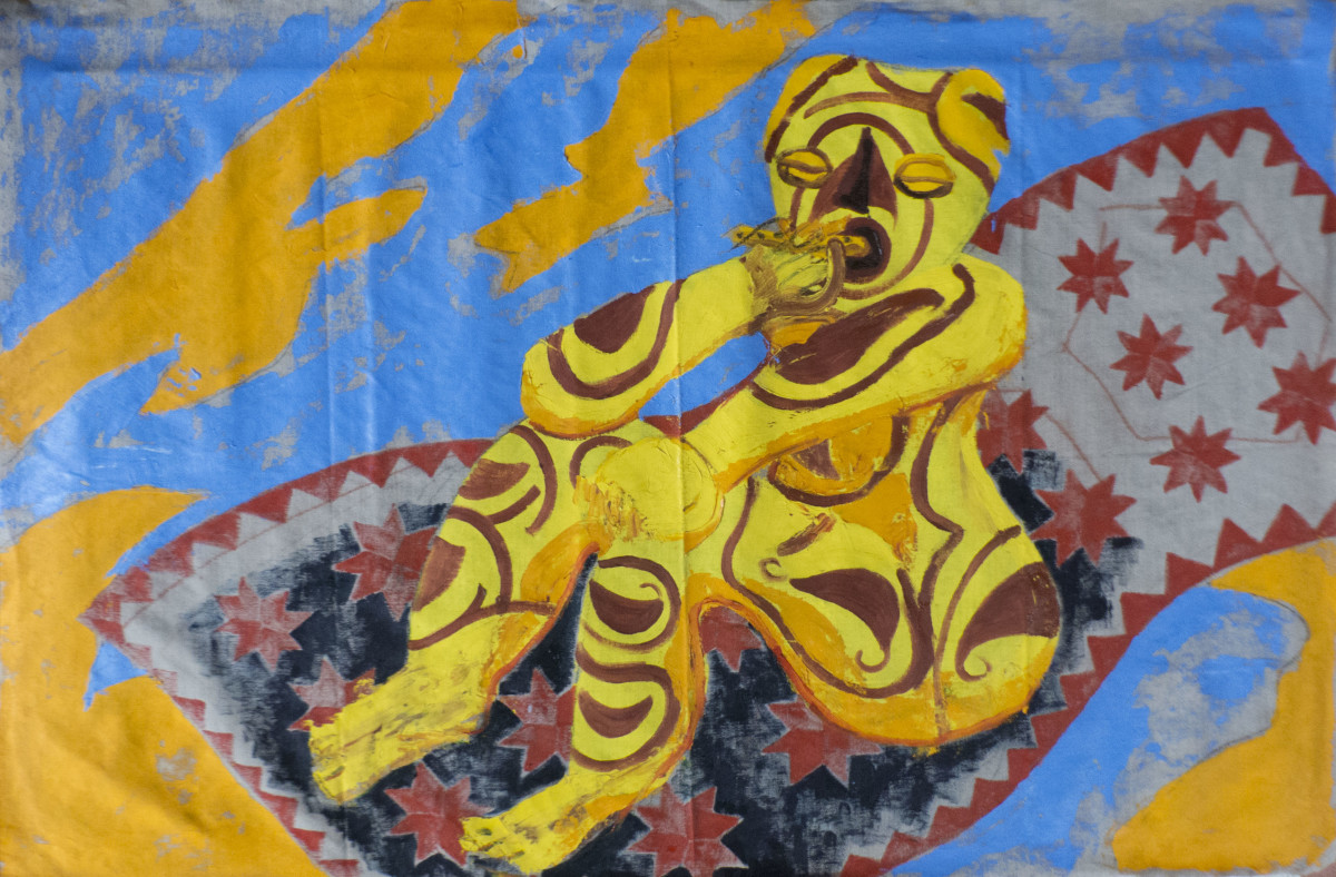 Venus on a flying carpet 1 by Natalya 