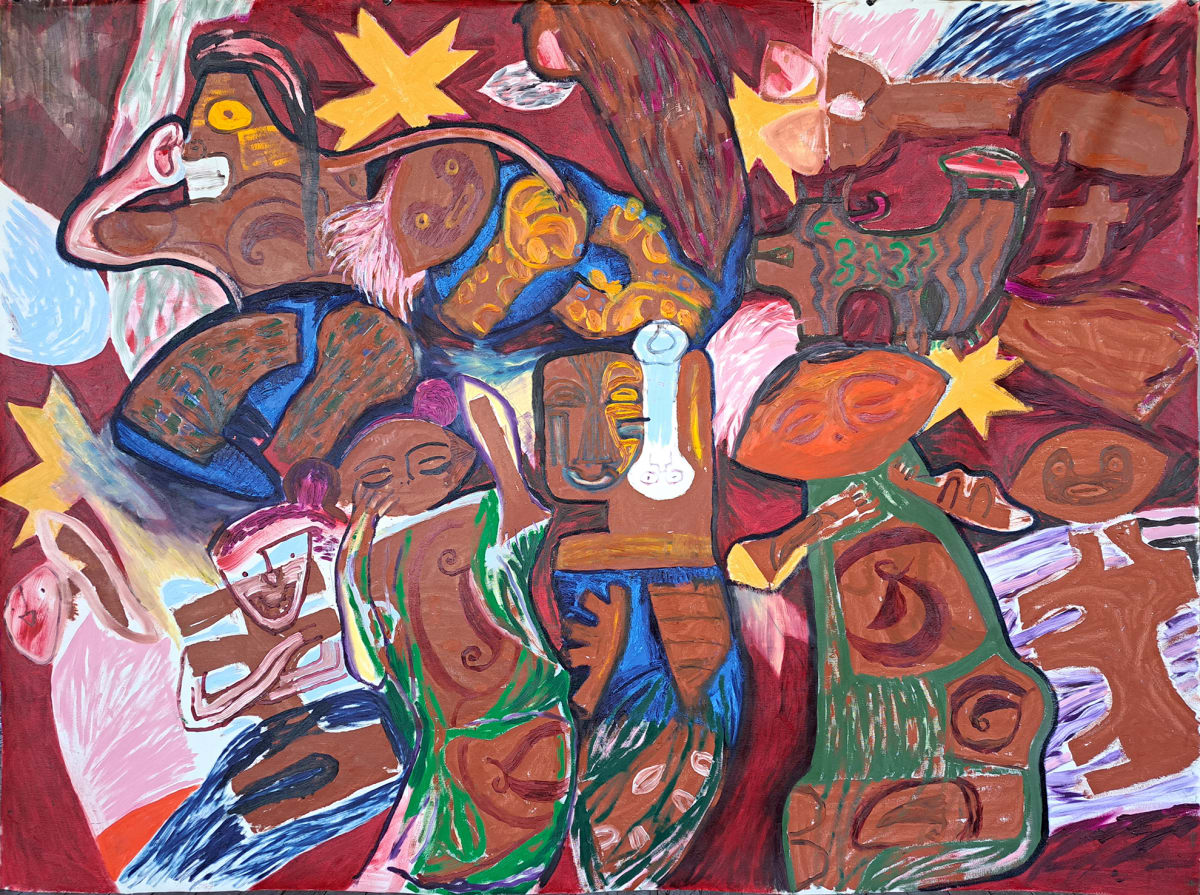 The girls left behind/Las niñas by Natalya 