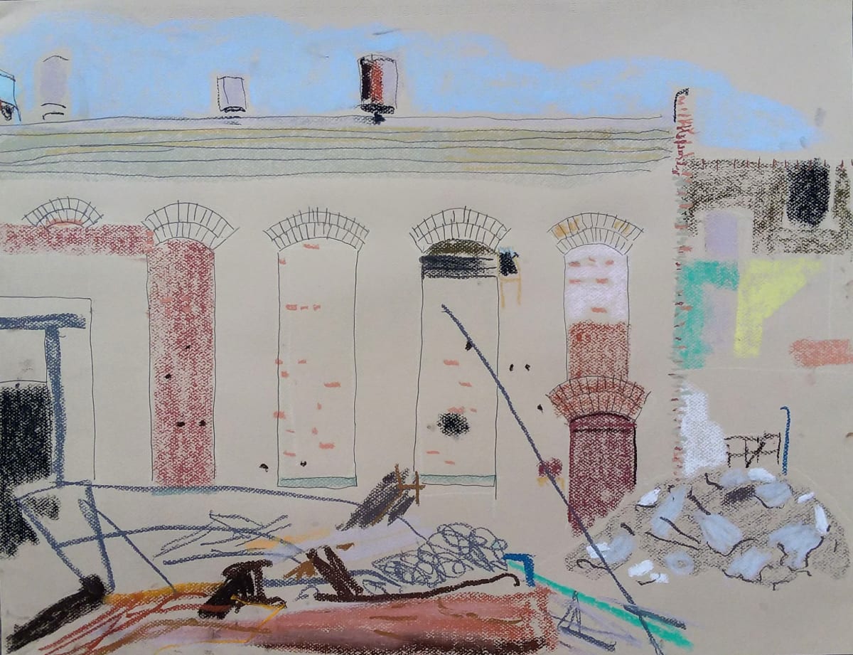 Central building facade 