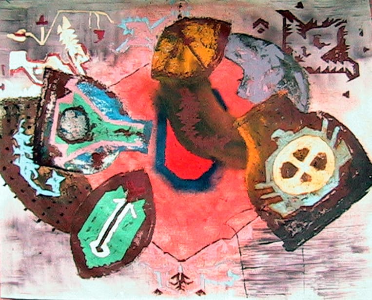 Floating shapes by Natalya Critchley, Image 1.