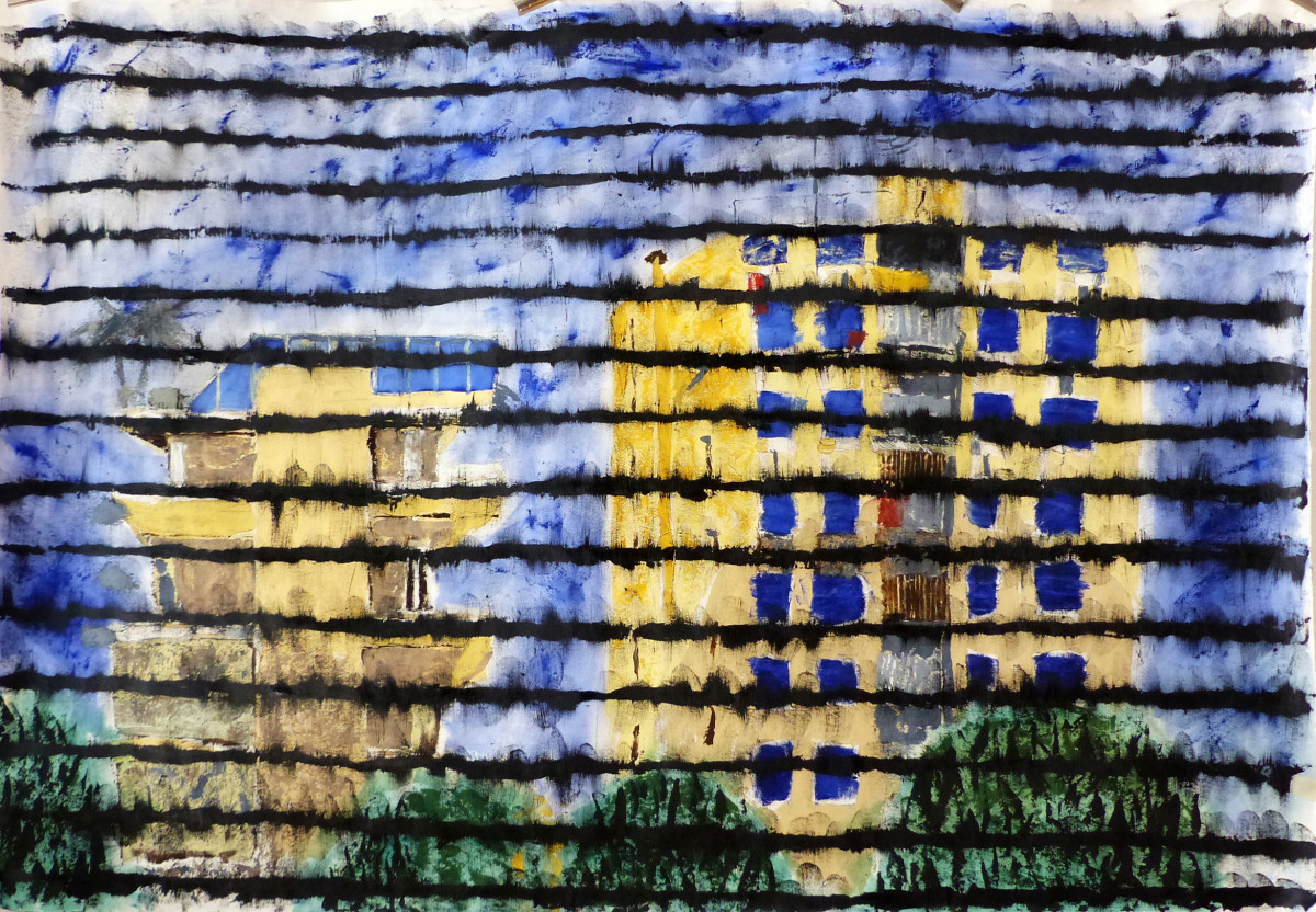 Through the blinds by Natalya 