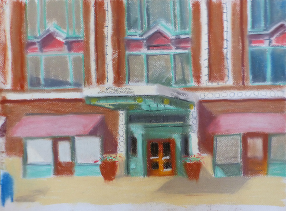 Rose street market entrance by Natalya 