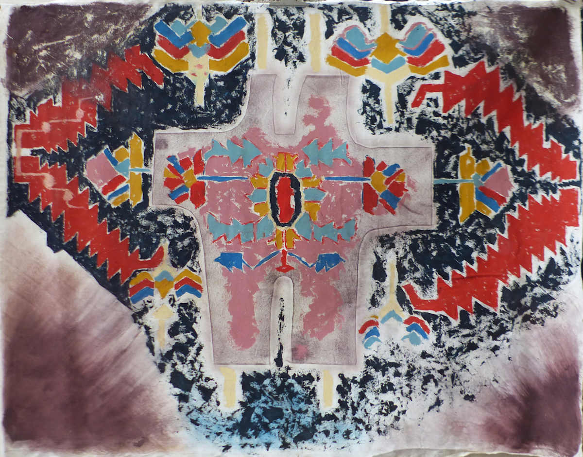 Carpet figure by Natalya Critchley, Image 1.