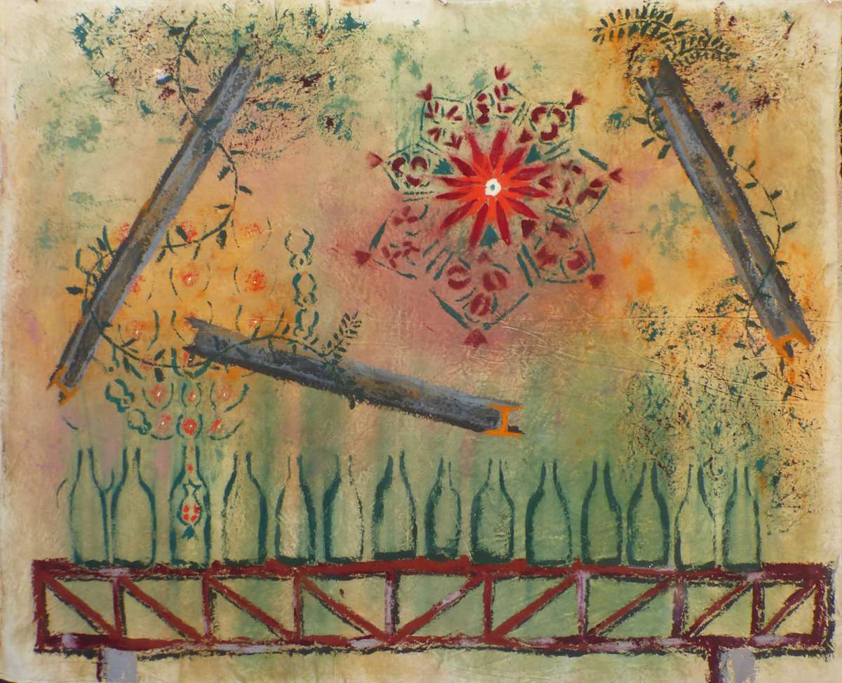 Bottles and beams, Image 1.