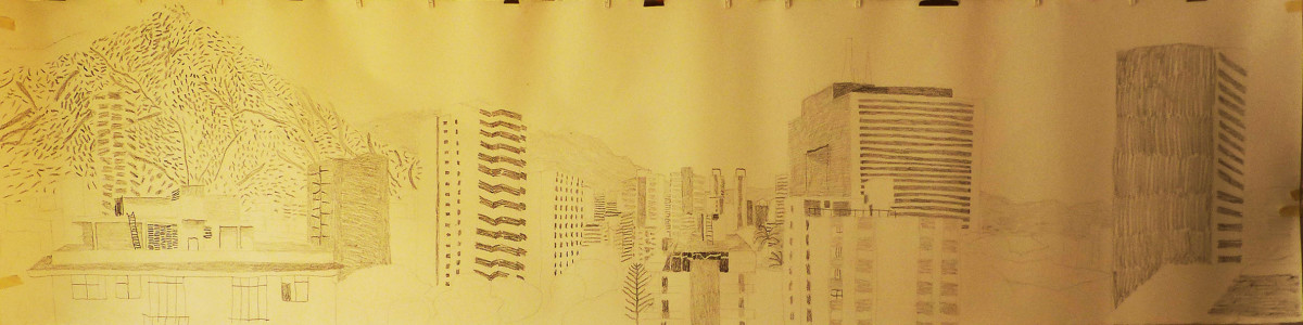 Los Palos Grandes panorama sketch by Natalya 