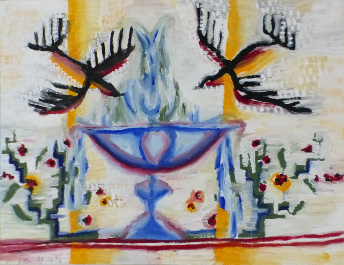 Embroidery fountain by Natalya 