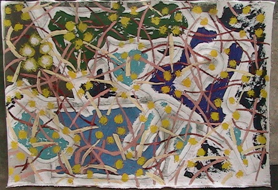 Araguaney flowers, Image 1.