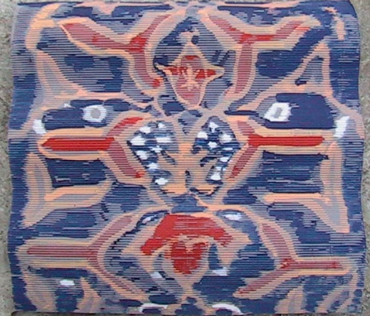 Carpet maquette by Natalya Critchley 