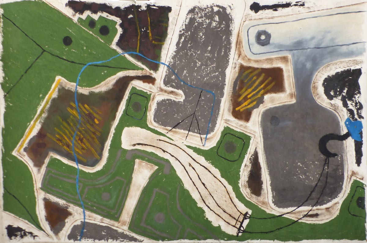 Green machinery by Natalya Critchley 