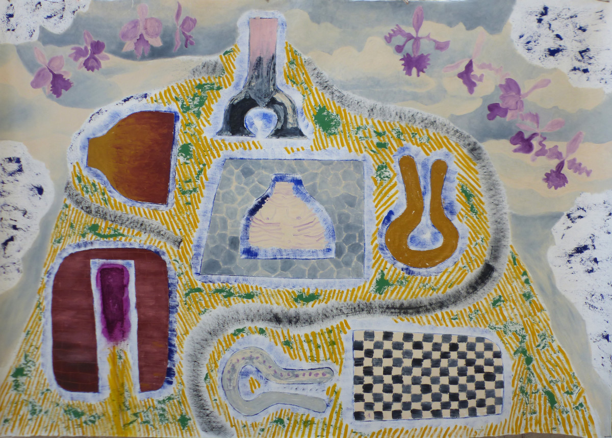 Orchid mountain by Natalya 