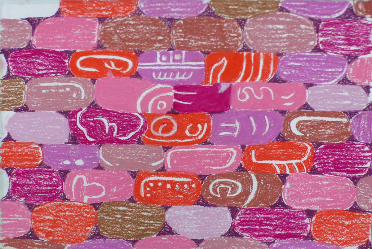 Mayan wall by Natalya 