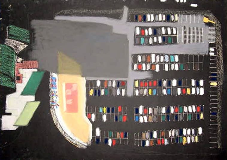 Carpark and ramp by Natalya Critchley 