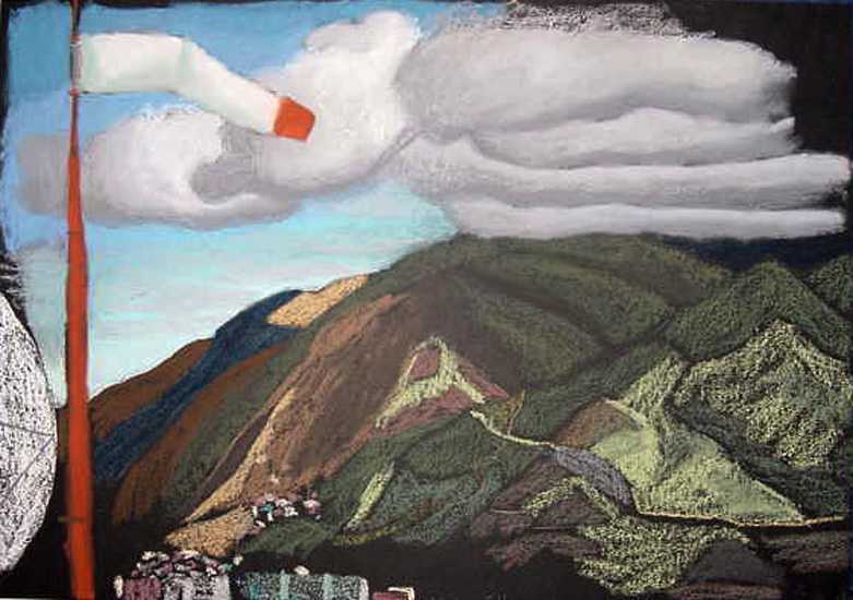 Avila and windsock by Natalya Critchley, Image 1.