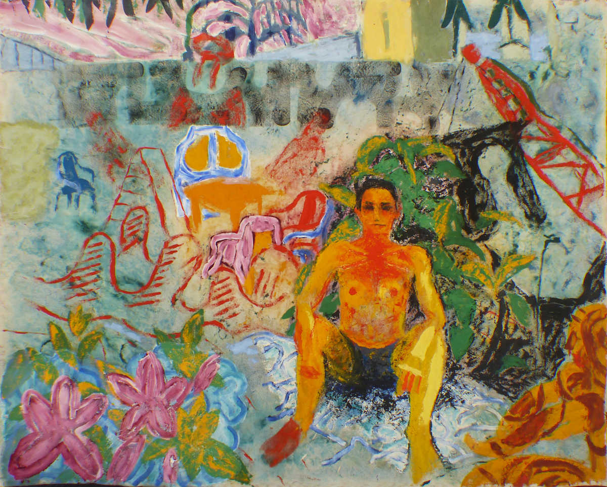 Green terrace/terraza verde, Image 1.
