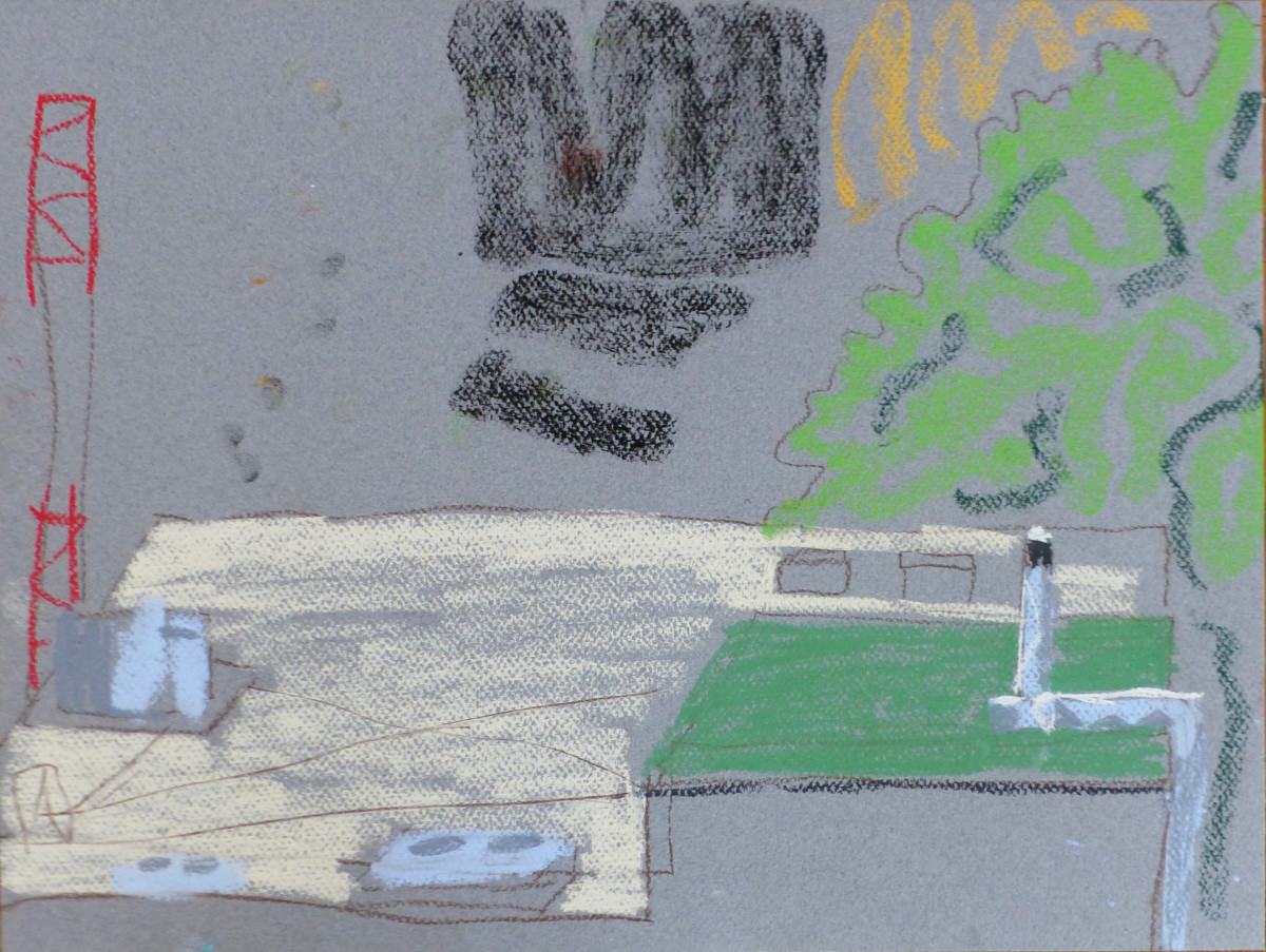 Rooftop sketch 2 by Natalya 