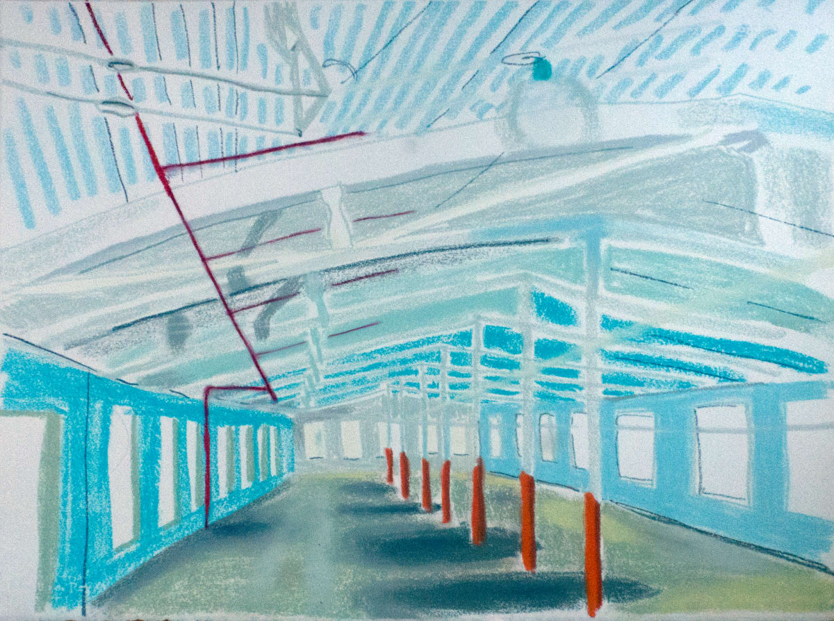 West wing orange columns by Natalya, Image 1.