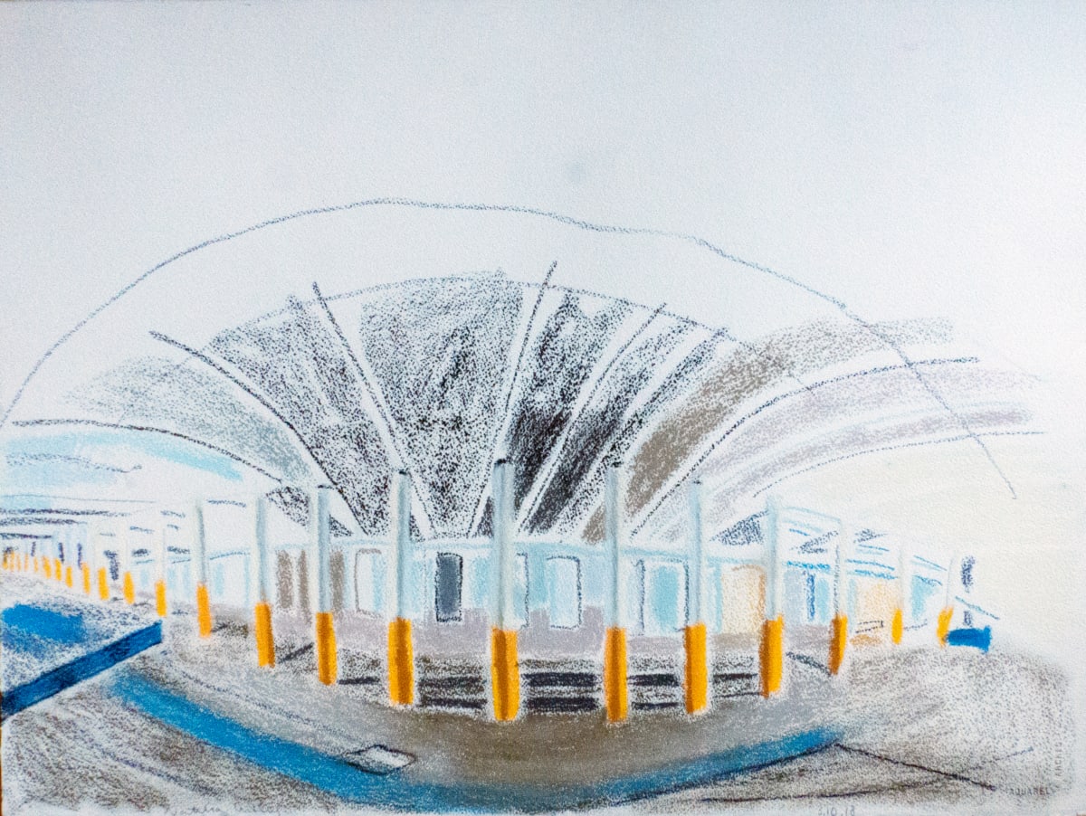 Yellow columns by Natalya, Image 1.