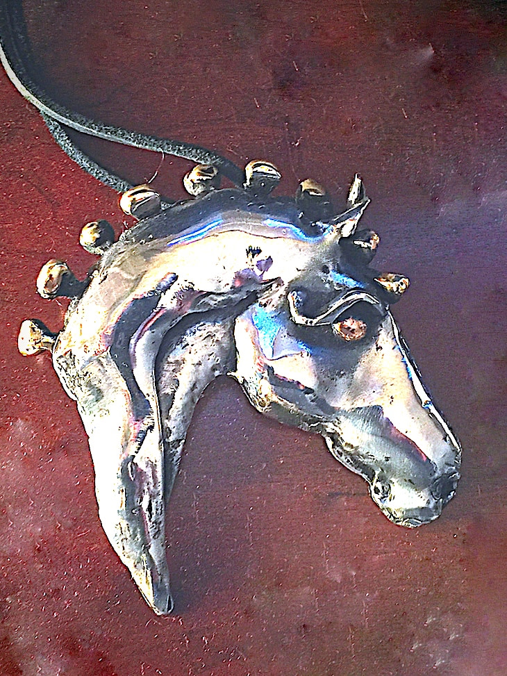 Horse Pendant #25 by John Drury 
