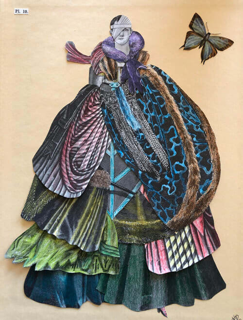 Layers by Katie McCann  Image: Artist: Katie McCann
Title: Layers
Date: 2019
Dimensions: 11.50" x 9"
Medium: Analog Collage
Acquisition Date: 2019
Credit: Doug + Laurie Kanyer Art Collection
Reference: KAC2019C4
Special Consideration: This work was made for Februllage 2019 @februllage
Contact: www.beetleblossom.com
Instagram: @beetleblossom Facebook: katiemccann.art
