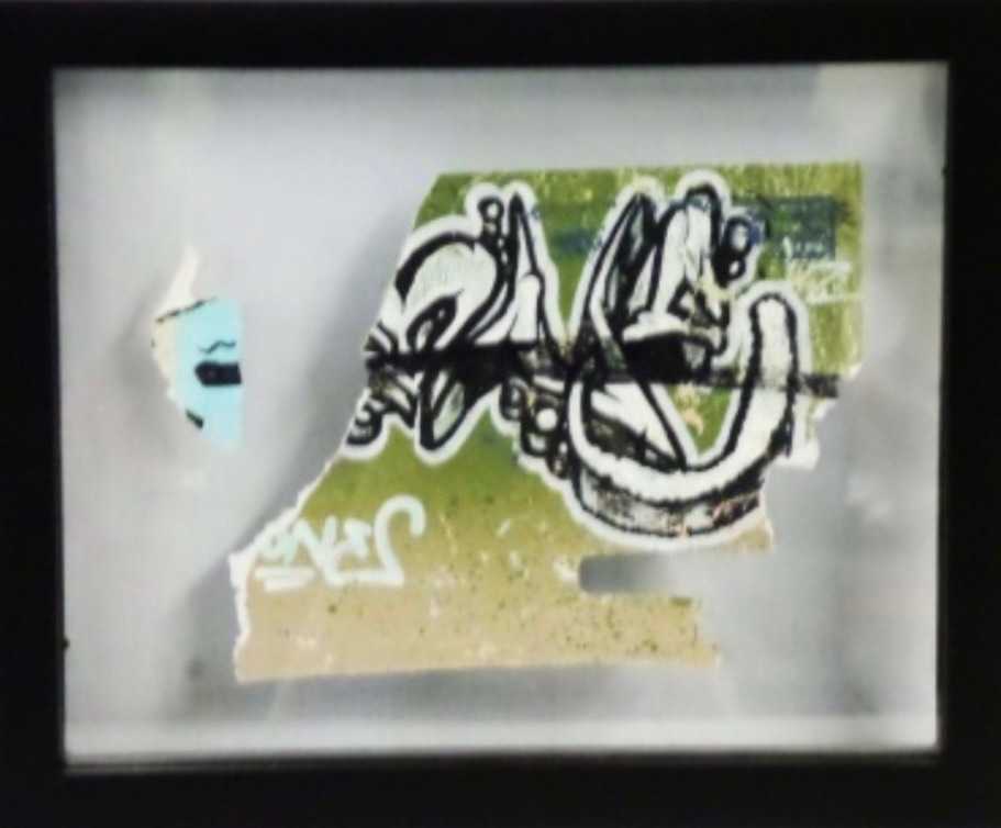 Untitled by SKUM  Image: Graffiti from Yakima Telephone Post on 16th Ave and Yakima Ave 