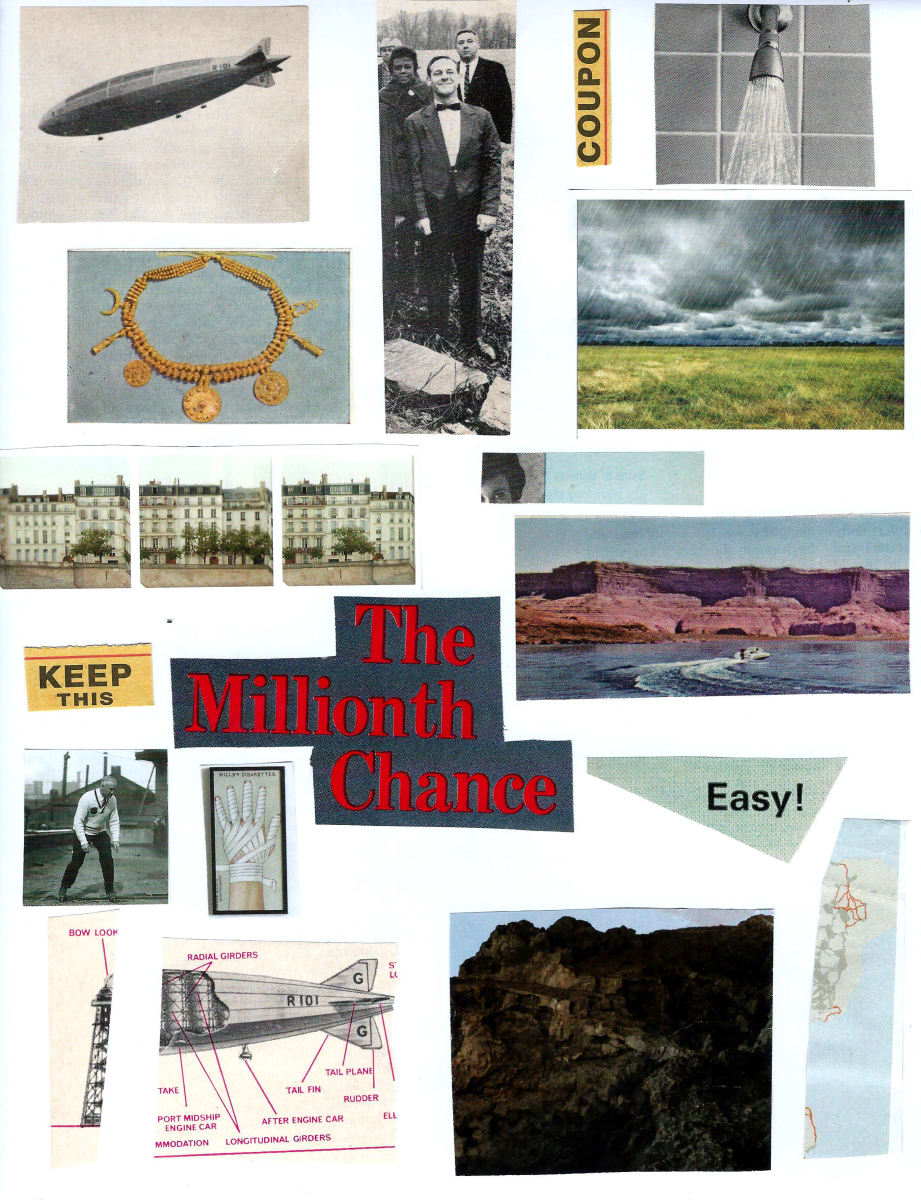 World Collage Day 2020 Cut Out Page for Kolaj Magazine by Julia Payne, Image 1.