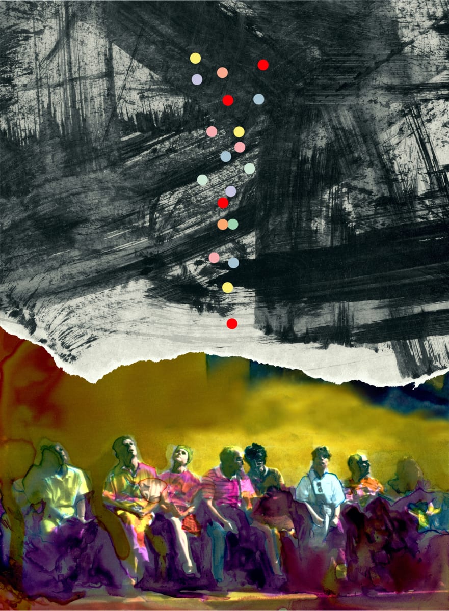 Finding Calm While We Wait: Life is Full of Colours by Liza Petrides  Image: Finding Calm While We Wait: Life is Full of Colours