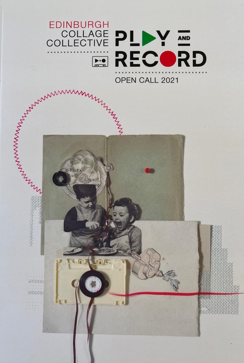 Play and Record - Edinburgh Collage Collective by Rhed Fawell  Image: Play and Record - Edinburgh Collage Collective  - Book