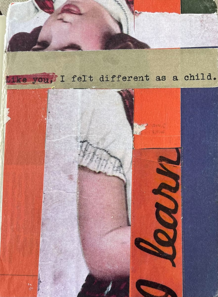 Like You I Felt Different as a Child by Sonia Boue 