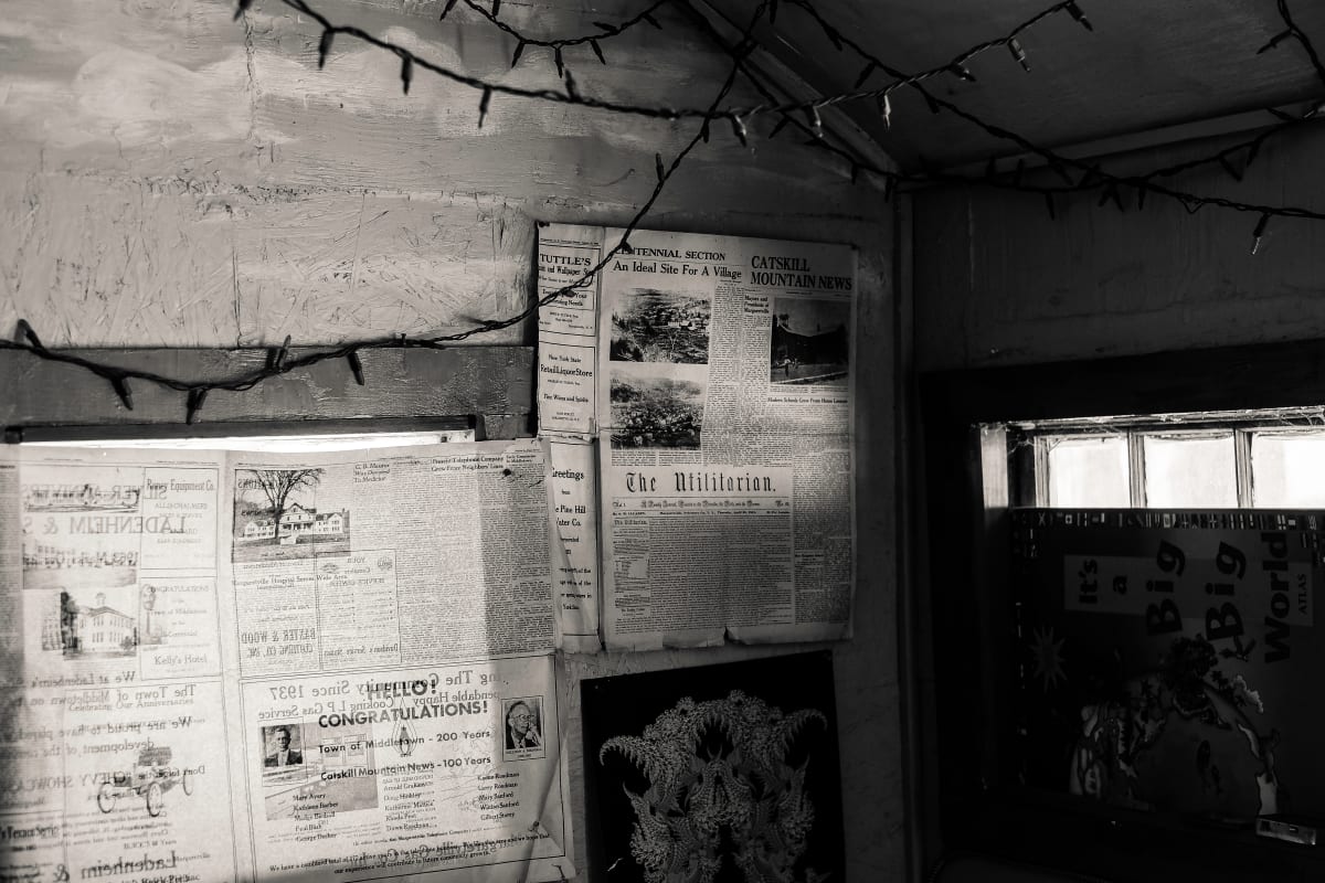 green shed interior 